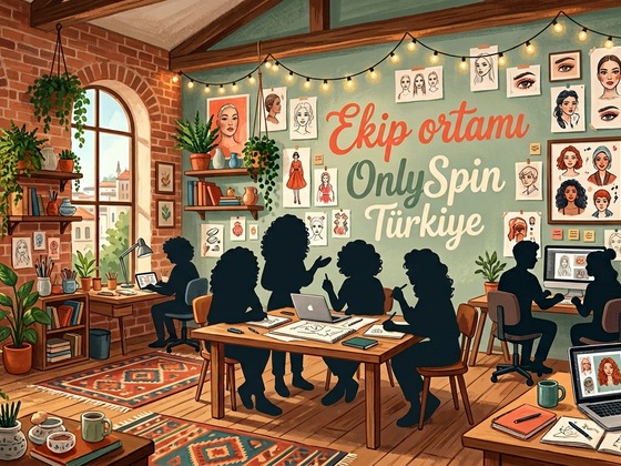 OnlySpinTürkiye ekip çalışma ortamı görseli