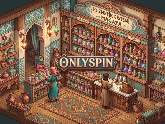 OnlySpin kozmetik sistemi mağaza görsel